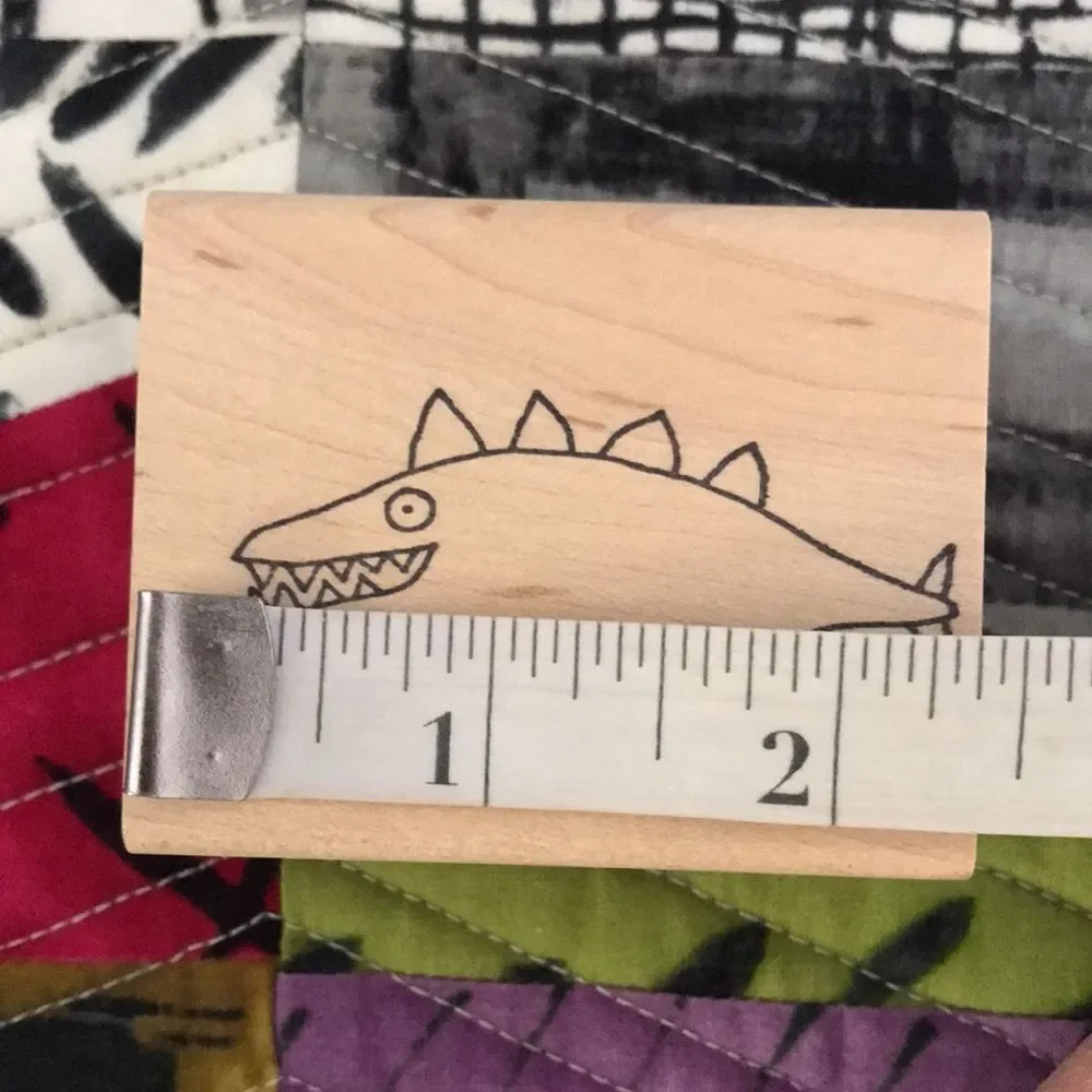 Rubber Stamp Maui Cows Dinosaur